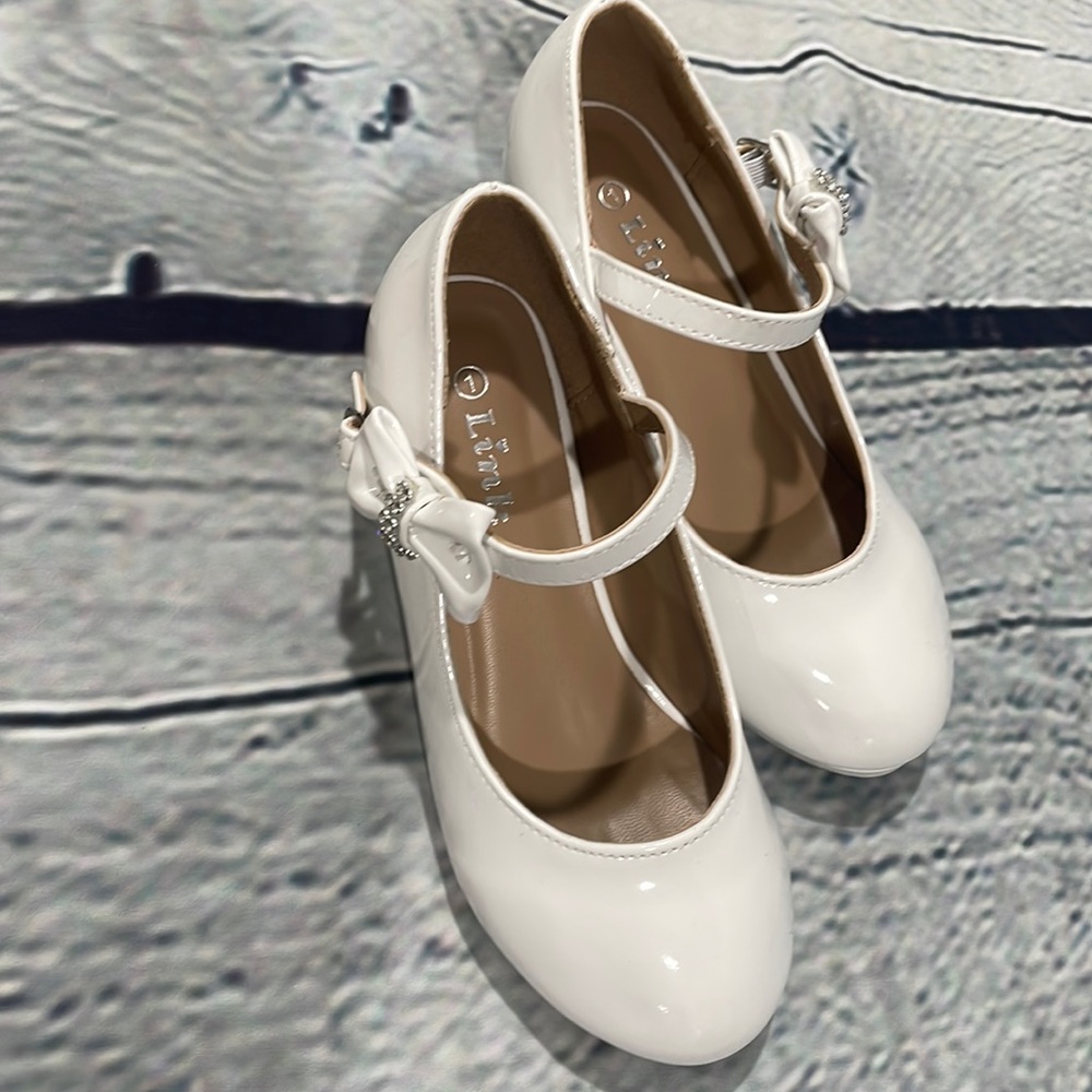 Girls White Heels